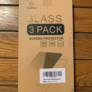 Mr. Shield Glass Screen Protector 3 Pack